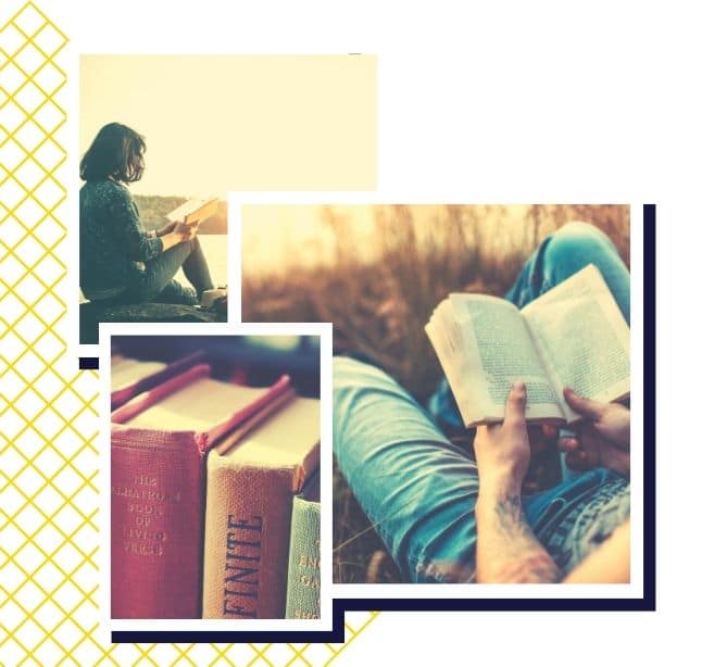 lecteurs lisant des livres